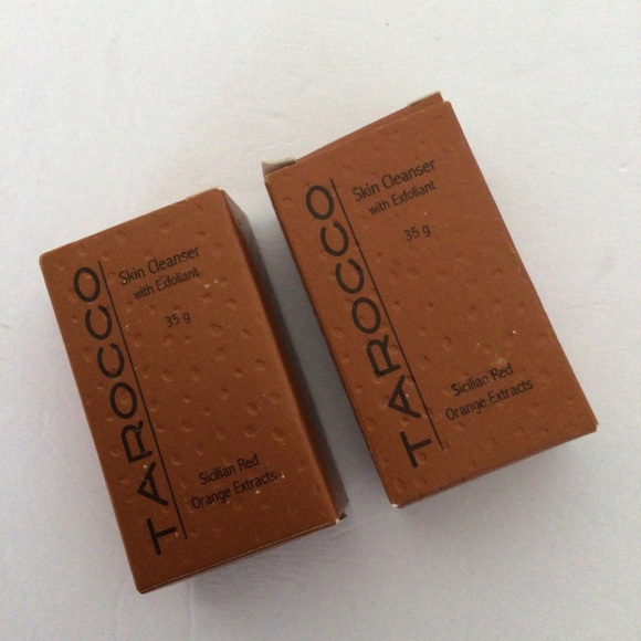 TAROCCO SICILIAN BLOOD ORANGE EXFOLIATING SKINCARE BAR SET OF TWO NWT - Picture 2 of 7